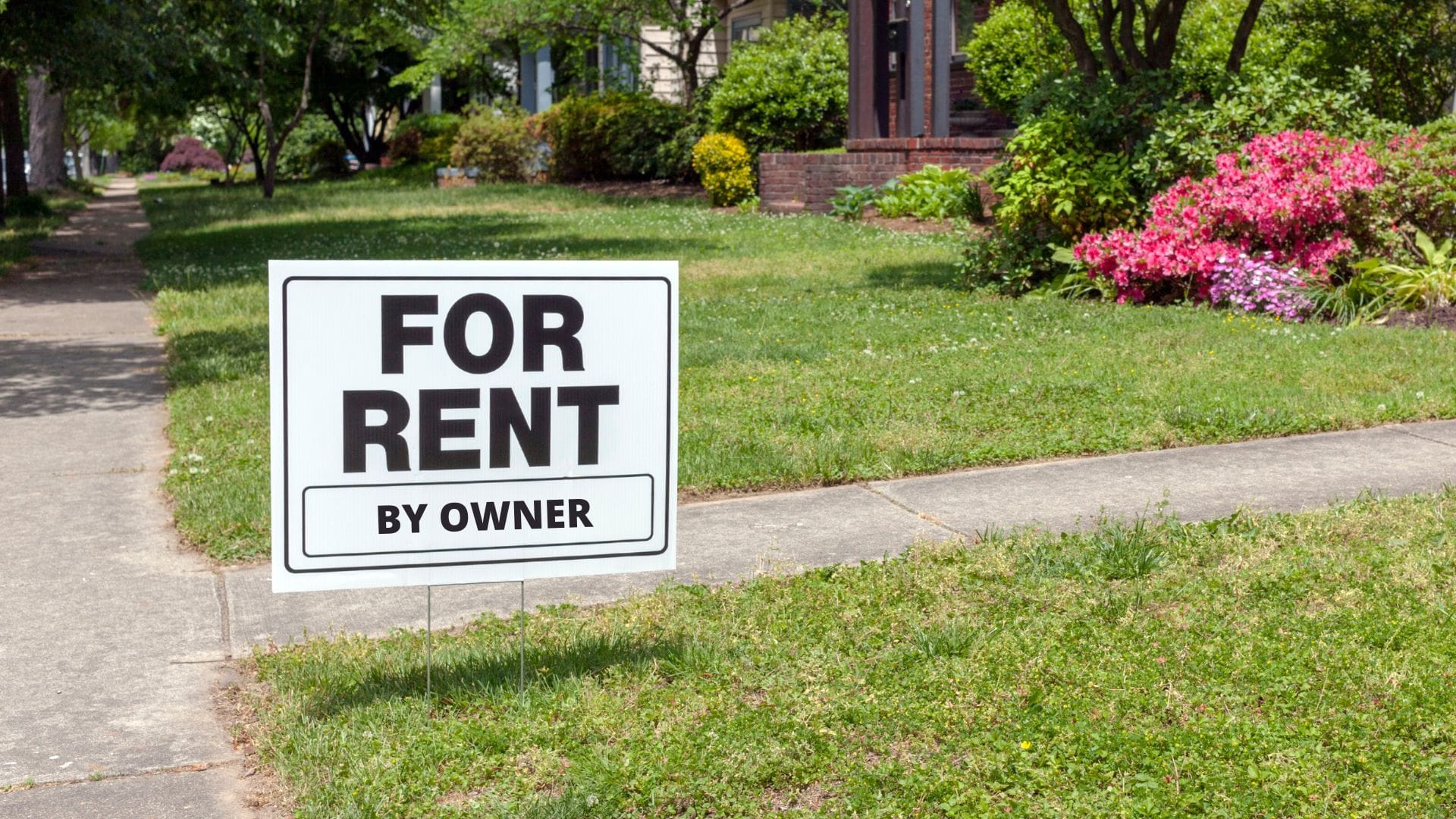 Look for "For Rent" signs in yards to find owners who may be willing to sell a property off-market