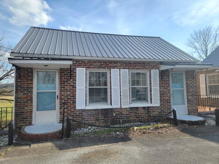 Duplex of a converted hotel for sale in Fayetteville TN