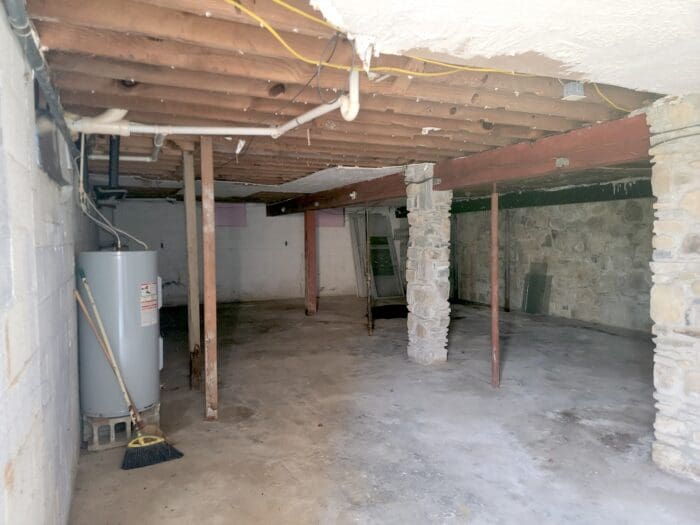 Basement of a converted hotel for sale in Fayetteville TN