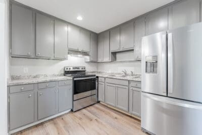 A renovated kitchen as an example of capital expenditure with a big impact on property value